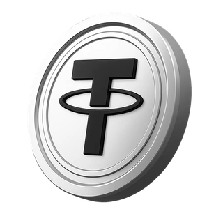 Tether USDT token a fiókbeállítások szekciójában